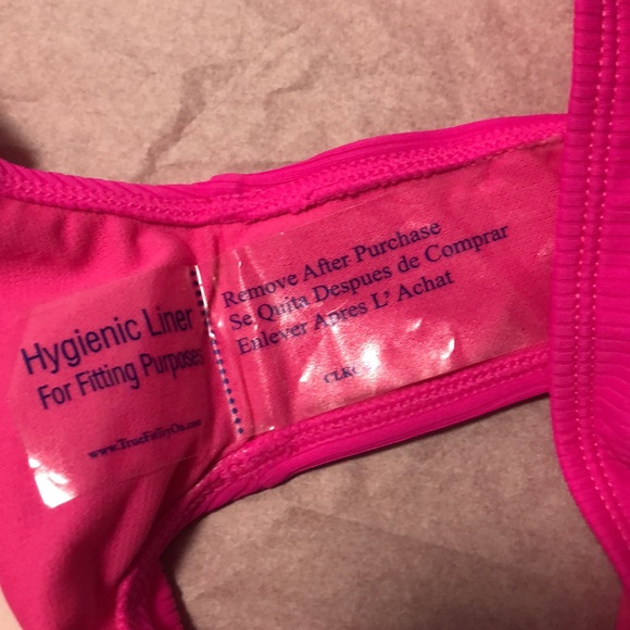 NWOT [California Waves] Hot Pink Ribbed & Ruched Swimsuit Bottom, Womens Sz L - Picture 4 of 7